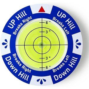 Golf Ball Marker - Golf Green Reader with Level Golf Accessories